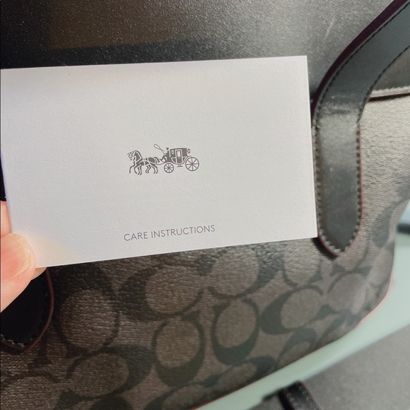 COACH F77858 HAMILTON PORTFOLIO BRIEF SIGNATURE - Picture 9 of 10